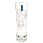 FC Barcelona Etched Crest Tall Beer Glass